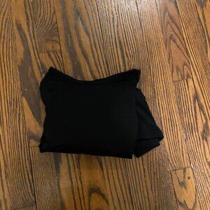 black thermal shirt